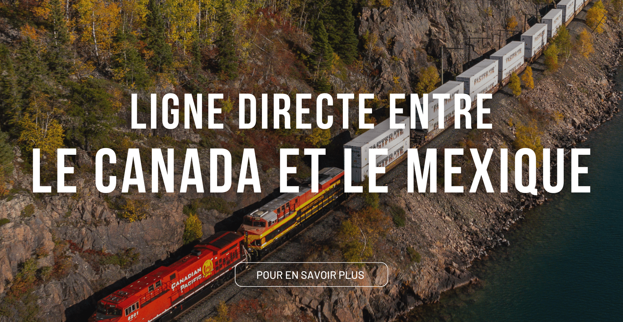 Direct Line Between Canada and Mexico