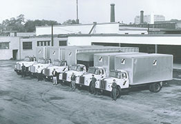 50 ans de service de camionnage diaporama