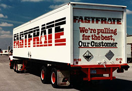 50 years of trucking service