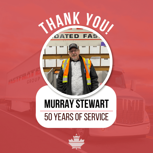Murray Stewart thank you banner