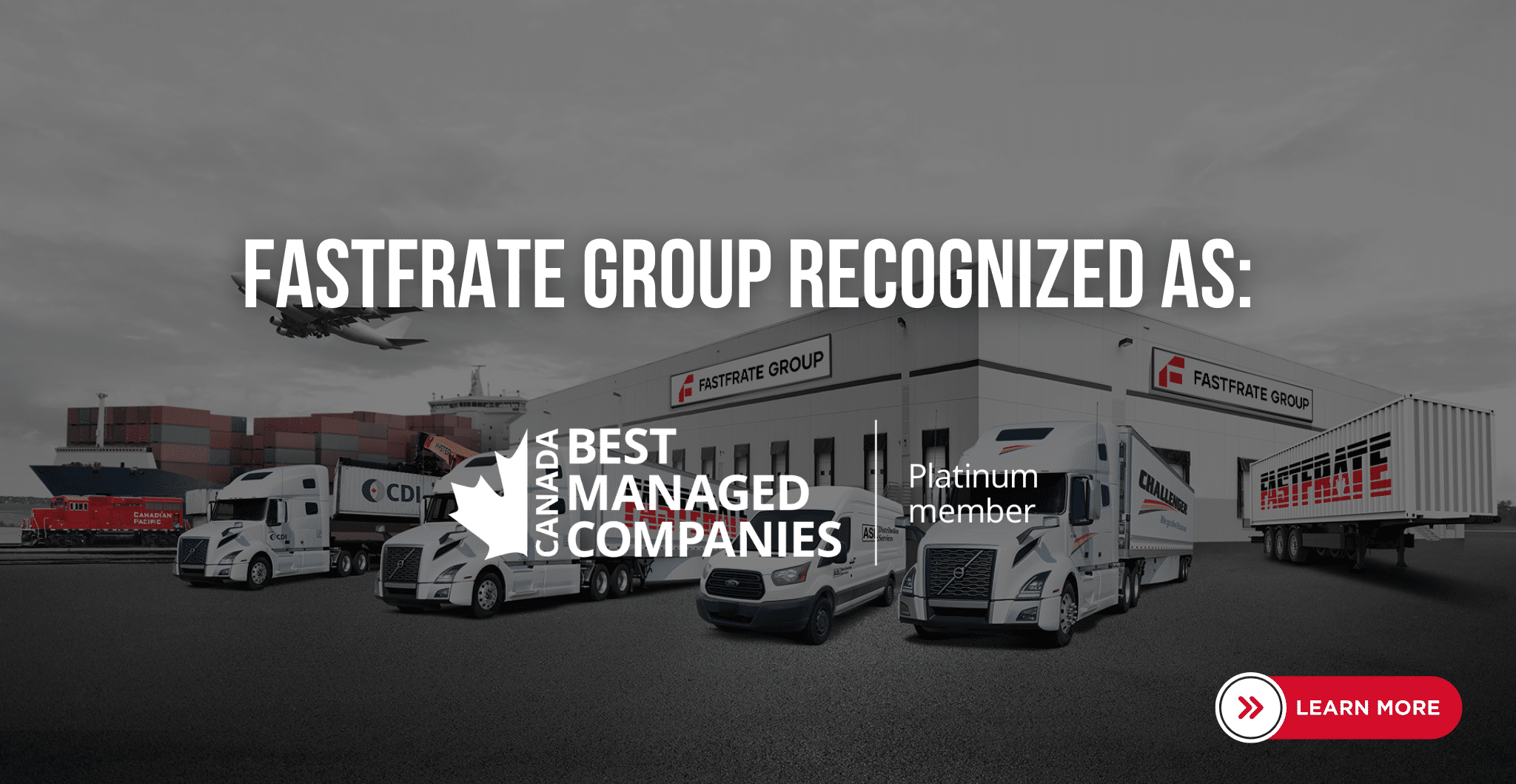 Fastfrate Group Recognized as Canada's Best Managed